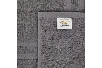 Handduk Mitiaro set om 2 Grå - Grå - Textil & mattor - Badrumstextil