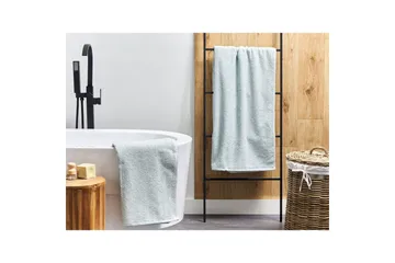 Handduk Mitiaro set om 2 Mintgrön - Mintgrön - Textil & mattor - Badrumstextil