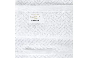 Handduk Mitiaro set om 2 Vit - Vit - Textil & mattor - Badrumstextil