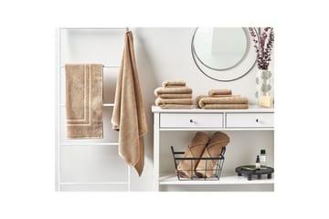 Handduk Mitiaro set om 9 Beige - Beige - Textil & mattor - Badrumstextil - Handdukar