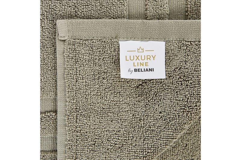 Handduk Mitiaro set om 9 Grön - Grön - Textil & mattor - Badrumstextil - Handdukar