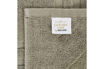 Handduk Mitiaro set om 9 Grön - Grön - Textil & mattor - Badrumstextil - Handdukar