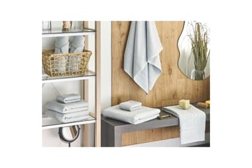 Handduk Mitiaro set om 9 Mintgrön - Mintgrön - Textil & mattor - Badrumstextil - Handdukar