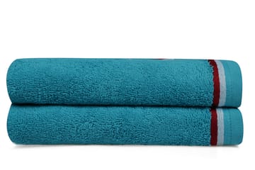 Handduk Rhuddlan 2-pack - Turkos - Textil & mattor - Badrumstextil