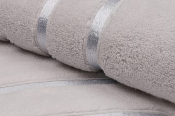 Handduk Rhuddlan 2-pack - Ljusgrå - Textil & mattor - Badrumstextil