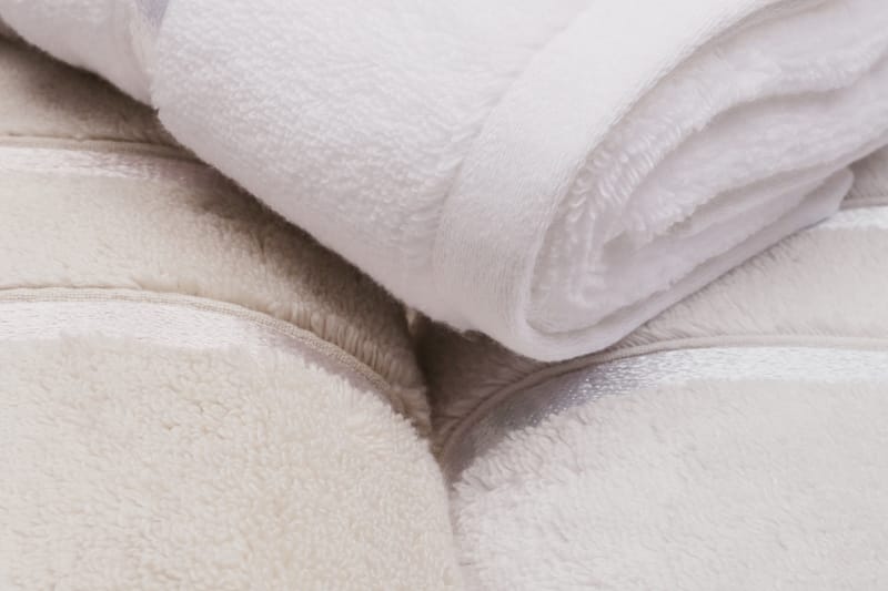 Handduk Rhuddlan 3-pack - Vit/Ljusblå/Ljusbrun - Textil & mattor - Badrumstextil