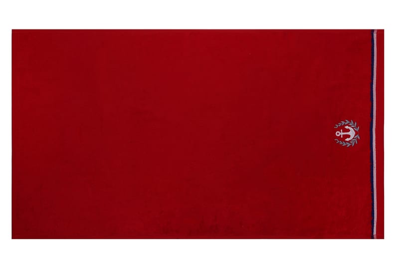 Handduk Rhuddlan 4-pack - Röd/Grå/Turkos/Blå - Badrumstextil - Handdukar