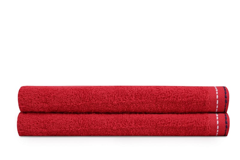 Handduk Romilla 2-pack - Röd - Badrumstextil - Handdukar