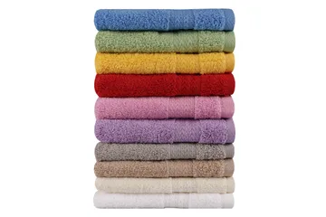 Handduk set 30x50 cm 10-pack - Flerfärgad - Textil & mattor - Badrumstextil
