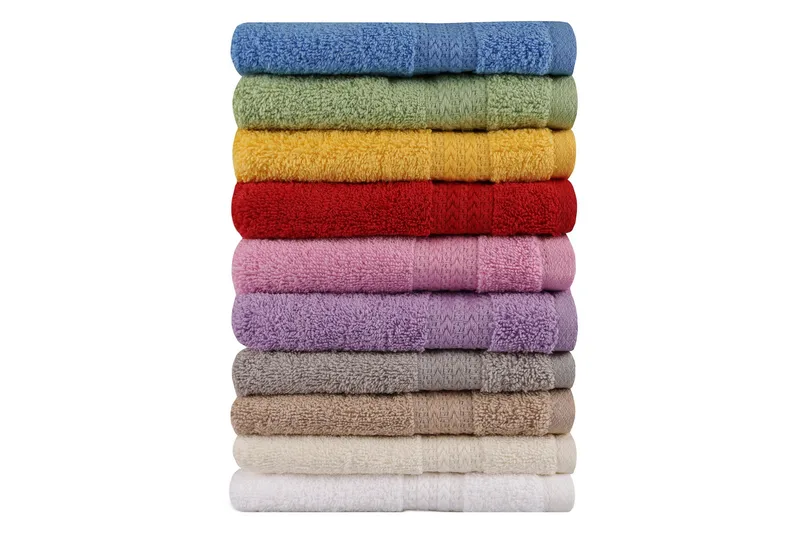 Handduk set 30x50 cm 10-pack - Flerfärgad - Textil & mattor - Badrumstextil
