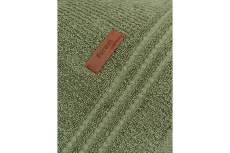 Handduksset (3 delar) Loraford Grön - Grön - Textil & mattor - Badrumstextil
