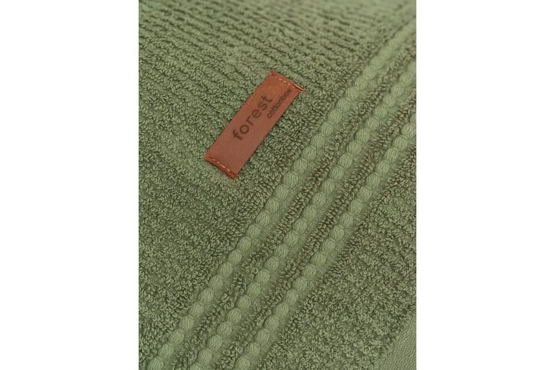 Handduksset (3 delar) Loraford Grön - Grön - Textil & mattor - Badrumstextil