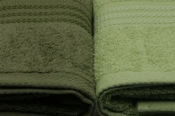 Hobby Badhandduk 70x140 cm 4-pack - Grön - Textil & mattor - Badrumstextil