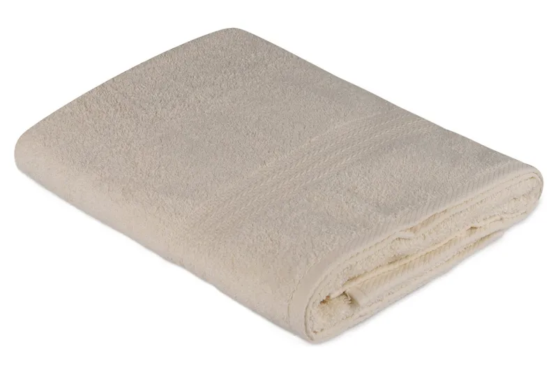 Hobby Badhandduk 70x140 cm - Creme - Textil & mattor - Badrumstextil
