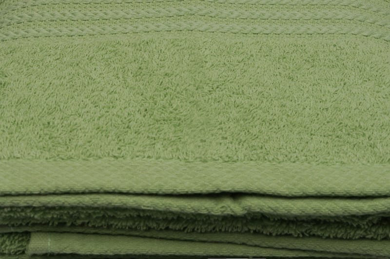 Hobby Badhandduk 70x140 cm - Grön - Textil & mattor - Badrumstextil