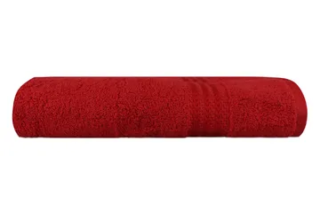 Hobby Badhandduk 70x140 cm - Röd - Textil & mattor - Badrumstextil