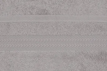 Hobby Handduk 30x50 cm 6-pack - Ljusgrå - Textil & mattor - Badrumstextil