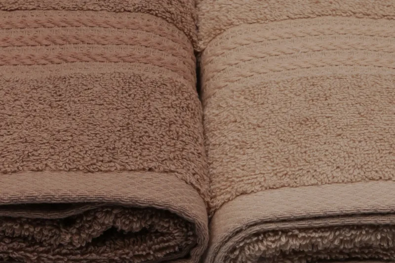 Hobby Handduk 50x90 cm 4-pack - Creme/Beige/Brun - Textil & mattor - Badrumstextil