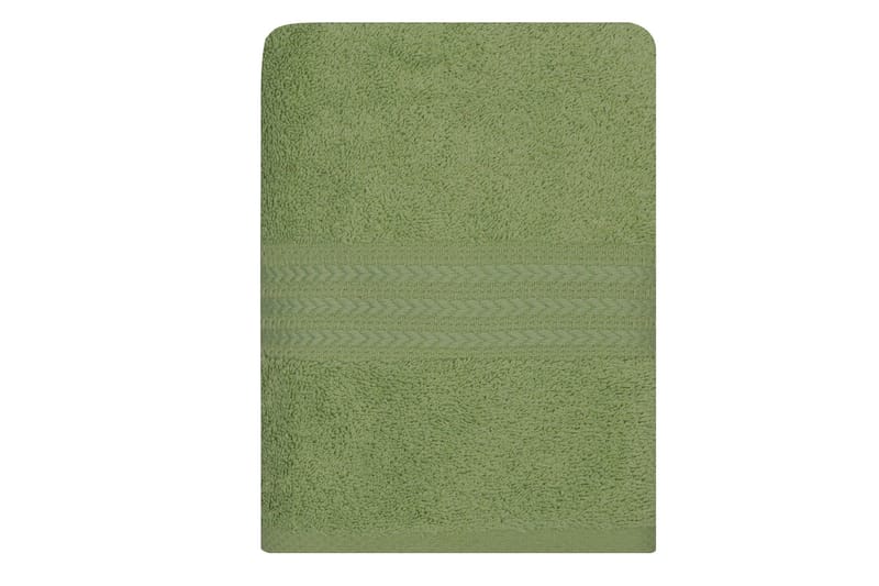 Hobby Handduk 50x90 cm - Grön - Textil & mattor - Badrumstextil