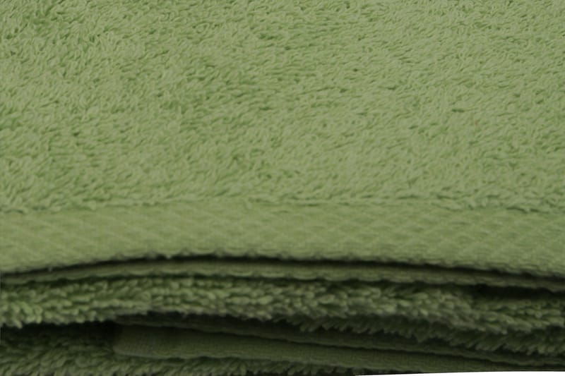 Hobby Handduk 50x90 cm - Grön - Textil & mattor - Badrumstextil