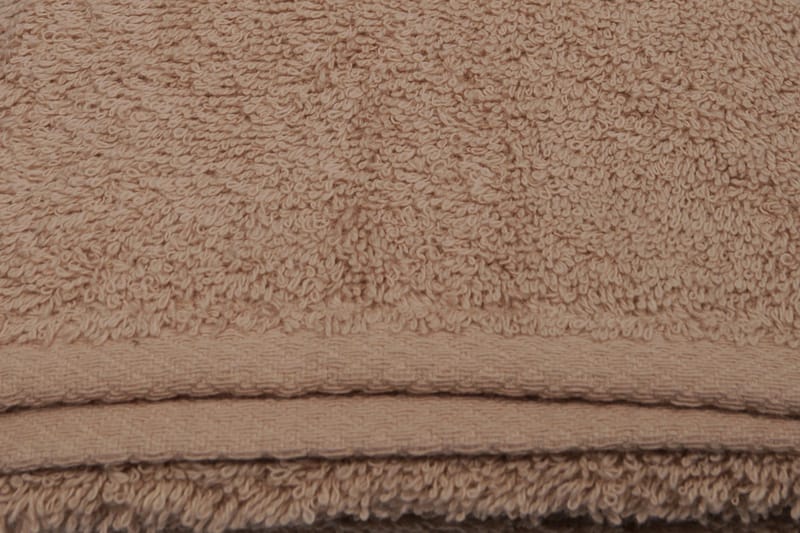 Hobby Handduk 50x90 cm - Ljusbrun - Textil & mattor - Badrumstextil