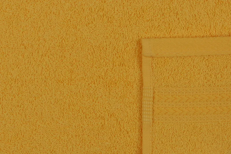 Hobby Handduk 50x90 cm - Senapsgul - Textil & mattor - Badrumstextil