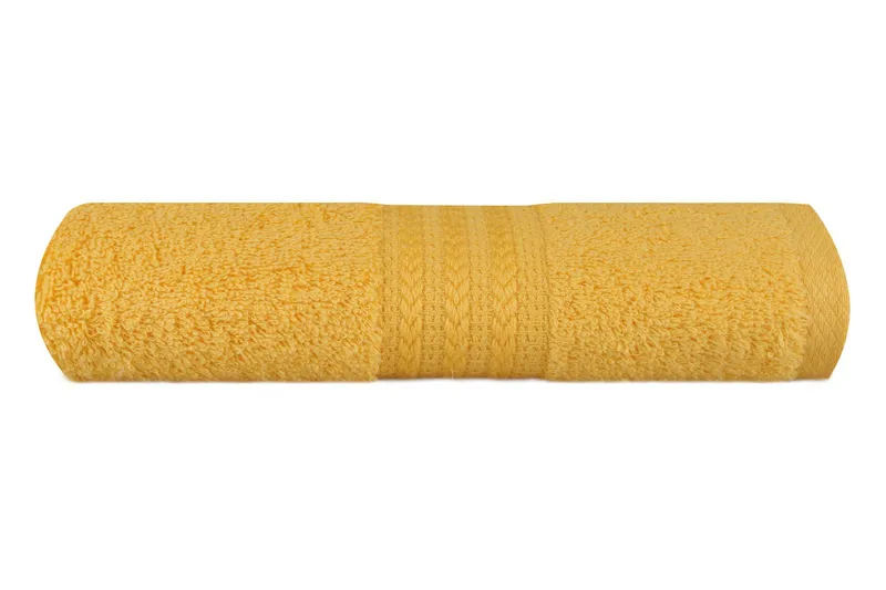 Hobby Handduk 50x90 cm - Senapsgul - Textil & mattor - Badrumstextil