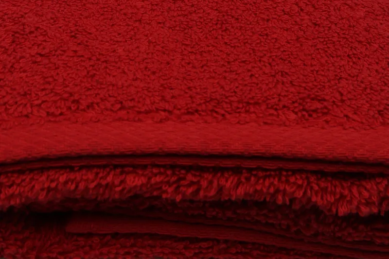 Hobby Handduk 50x90 cm - Vinröd - Textil & mattor - Badrumstextil