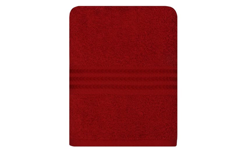 Hobby Handduk 50x90 cm - Vinröd - Textil & mattor - Badrumstextil