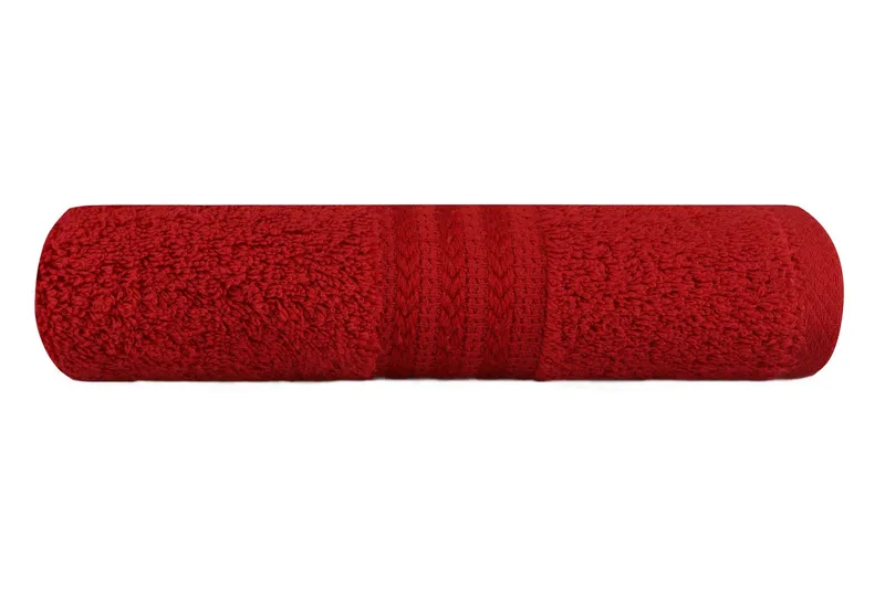 Hobby Handduk 50x90 cm - Vinröd - Textil & mattor - Badrumstextil