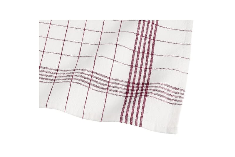Kökshandduk Glashandduk 50 x 70 cm Röd - Röd - Textil & mattor - Badrumstextil
