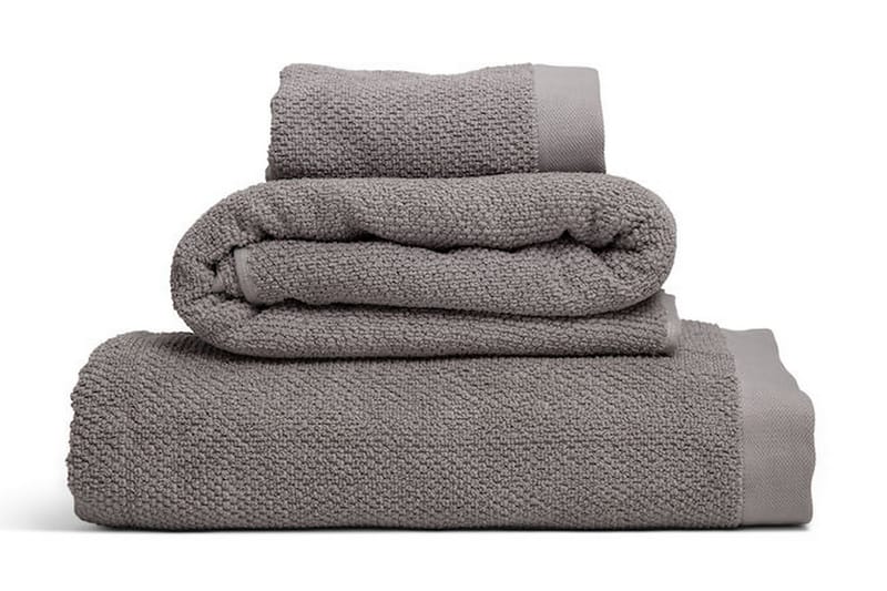 KL Frottéhandduk 90x150 cm Grå - Kosta Linnewäfveri - Textil & mattor - Badrumstextil