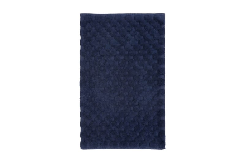 Matta Dot 100x60 cm Havsblå - Turiform - Badrumstextil - Badrumsmatta