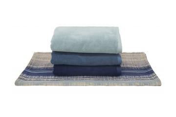 Matta Storm 120x70 cm Multi/Blå - Turiform - Textil & mattor - Badrumstextil