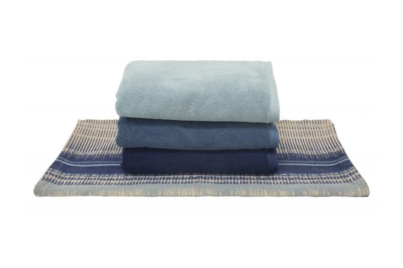 Matta Storm 120x70 cm Multi/Blå - Turiform - Textil & mattor - Badrumstextil