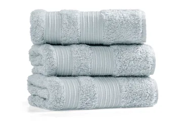 Morghyn Badhandduk - Blå - Textil & mattor - Badrumstextil