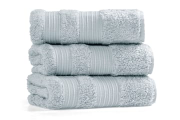 Morghyn Badhandduk - Blå - Textil & mattor - Badrumstextil