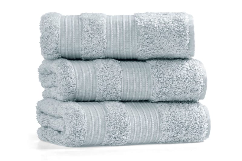 Morghyn Badhandduk - Blå - Textil & mattor - Badrumstextil