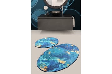 Niyanna Badrumsmatta 2-pack - Flerfärgad - Textil & mattor - Badrumstextil