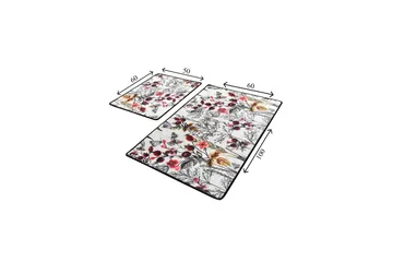 Niyanna Badrumsmatta 2-pack - Flerfärgad - Textil & mattor - Badrumstextil