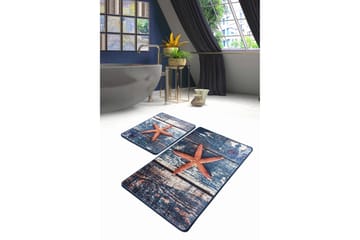 Niyanna Badrumsmatta 2-pack - Flerfärgad - Textil & mattor - Badrumstextil