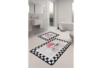 Niyanna Badrumsmatta 2-pack - Flerfärgad - Textil & mattor - Badrumstextil