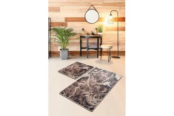 Niyanna Badrumsmatta 2-pack - Flerfärgad - Textil & mattor - Badrumstextil