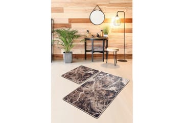 Niyanna Badrumsmatta 2-pack - Flerfärgad - Textil & mattor - Badrumstextil