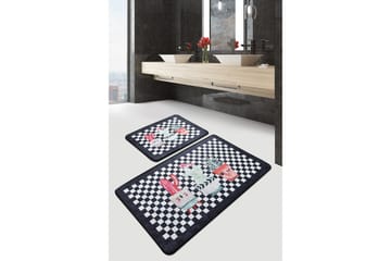 Niyanna Badrumsmatta 2-pack - Flerfärgad - Textil & mattor - Badrumstextil