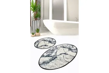 Niyanna Badrumsmatta 2-pack - Flerfärgad - Textil & mattor - Badrumstextil