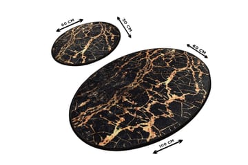 Niyanna Badrumsmatta 2-pack - Flerfärgad - Textil & mattor - Badrumstextil