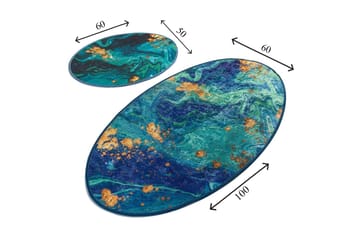 Niyanna Badrumsmatta 2-pack - Flerfärgad - Textil & mattor - Badrumstextil