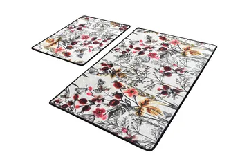 Niyanna Badrumsmatta 2-pack - Flerfärgad - Textil & mattor - Badrumstextil