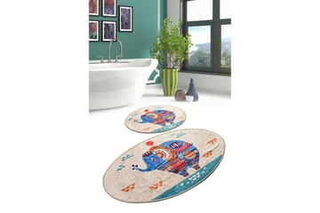 Niyanna Badrumsmatta 2-pack - Flerfärgad - Textil & mattor - Badrumstextil